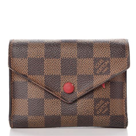 lv victorine wallet damier ebene|Unboxing Louis Vuitton NEW VERSION of the Victorine Wallet.